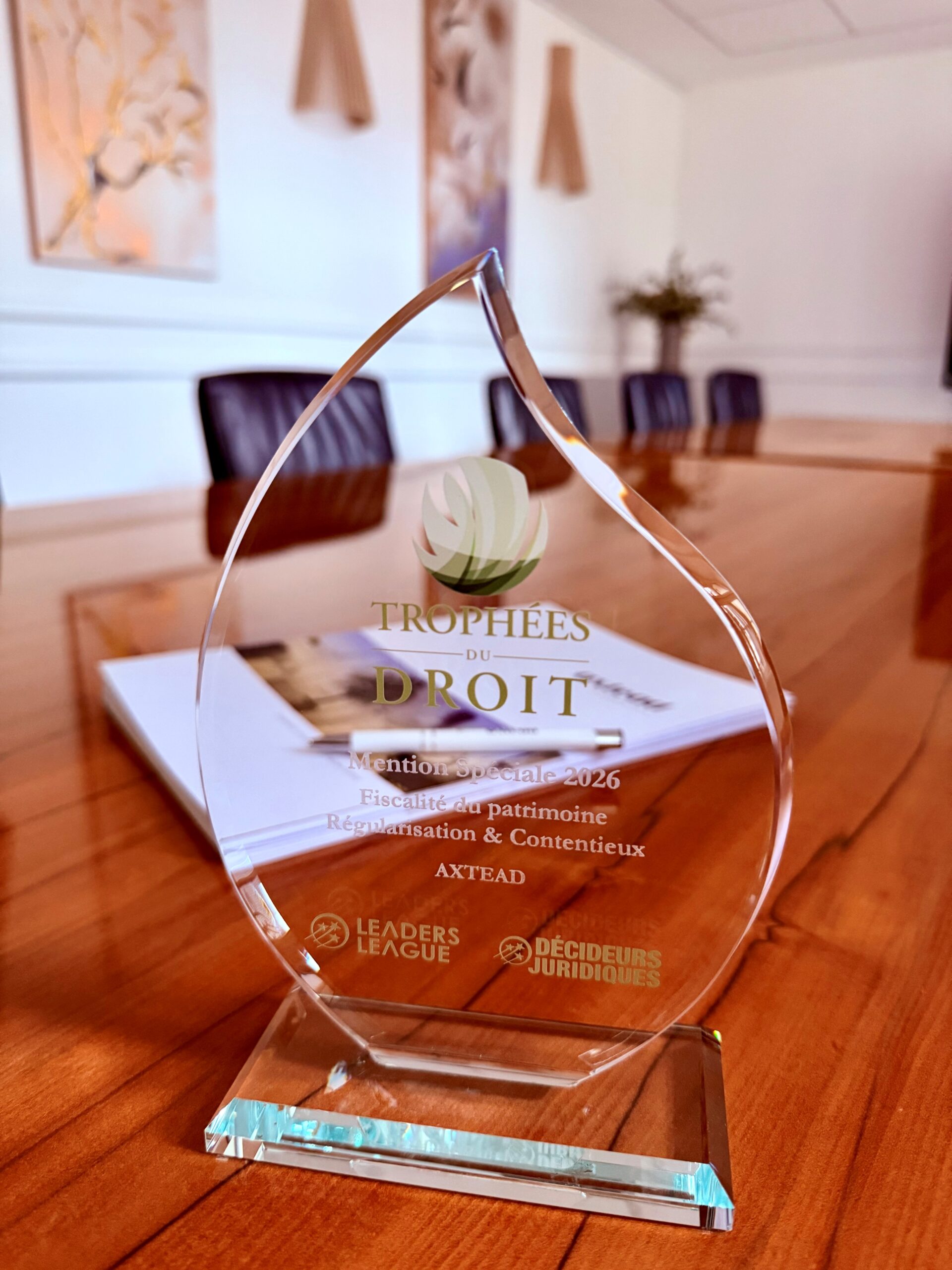 Axtead récompensé lors du Sommet du Droit 2026 dans la catégorie Fiscalité du patrimoine.