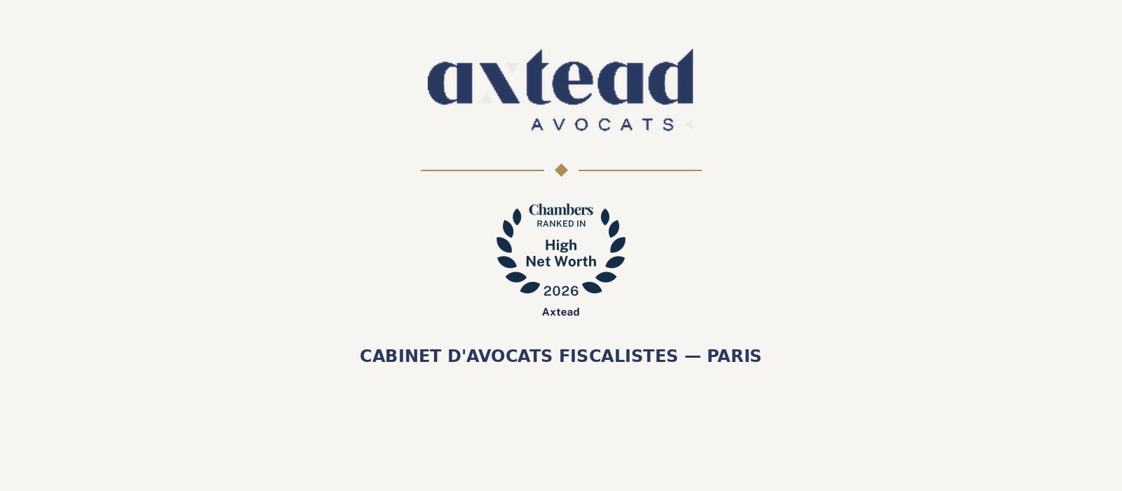 Axtead classé au Chambers High Net Worth 2026